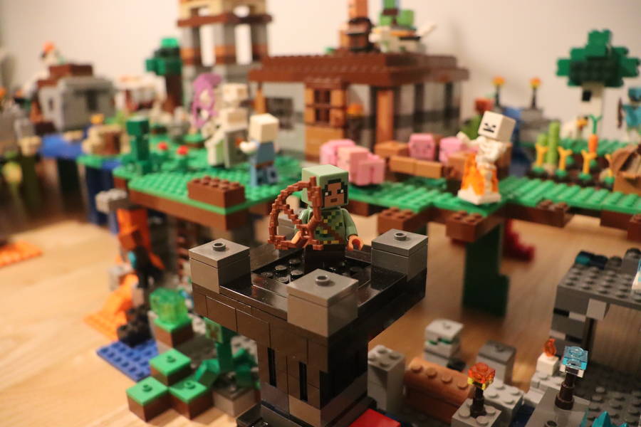 Két szintű Minecraft Világ
