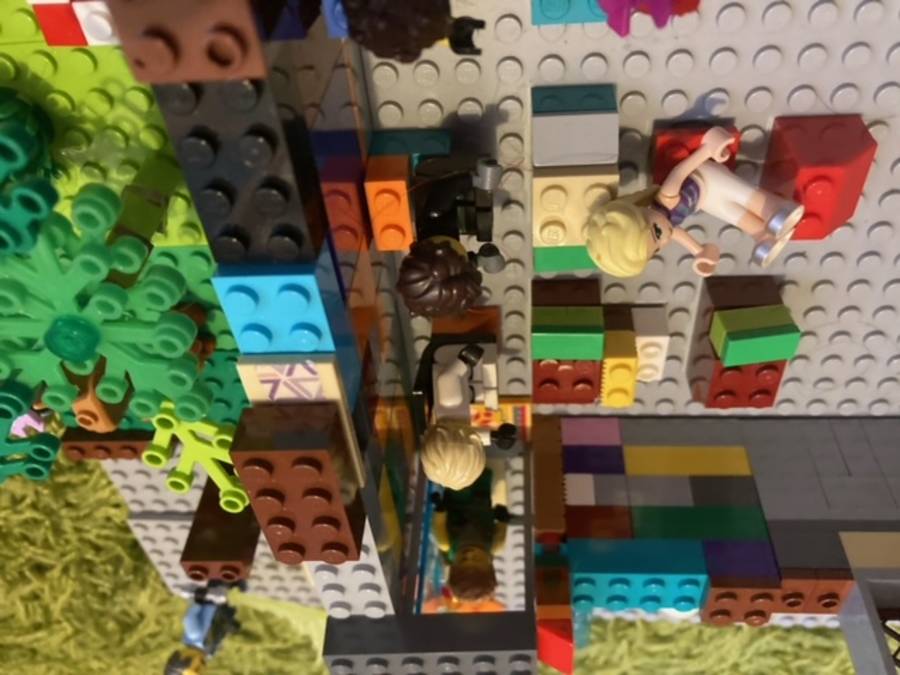 Iskolakezdés legoval
