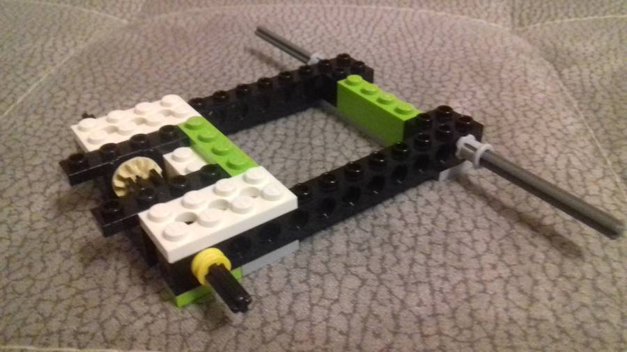 Lego alagútfúrógép