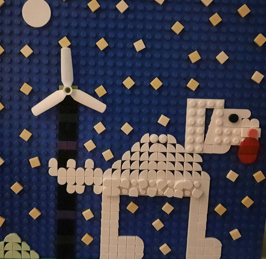 Legokép