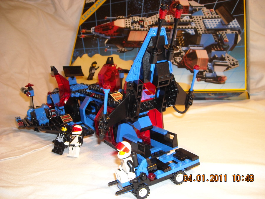 LEGO Space-Space Police I-6986 Mission Commander 1989