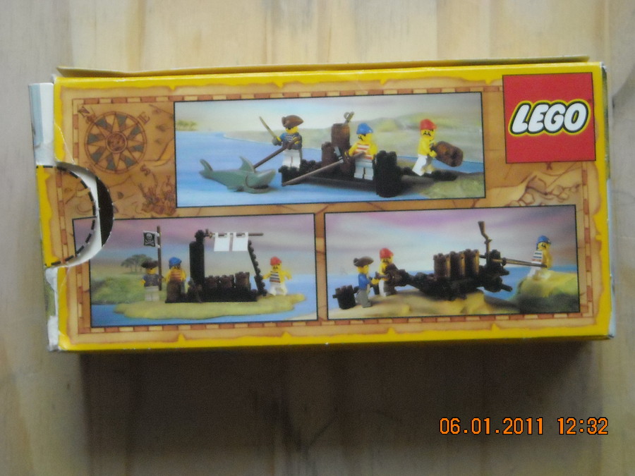 LEGO Pirates 6257 Castaway’s Raft  1989