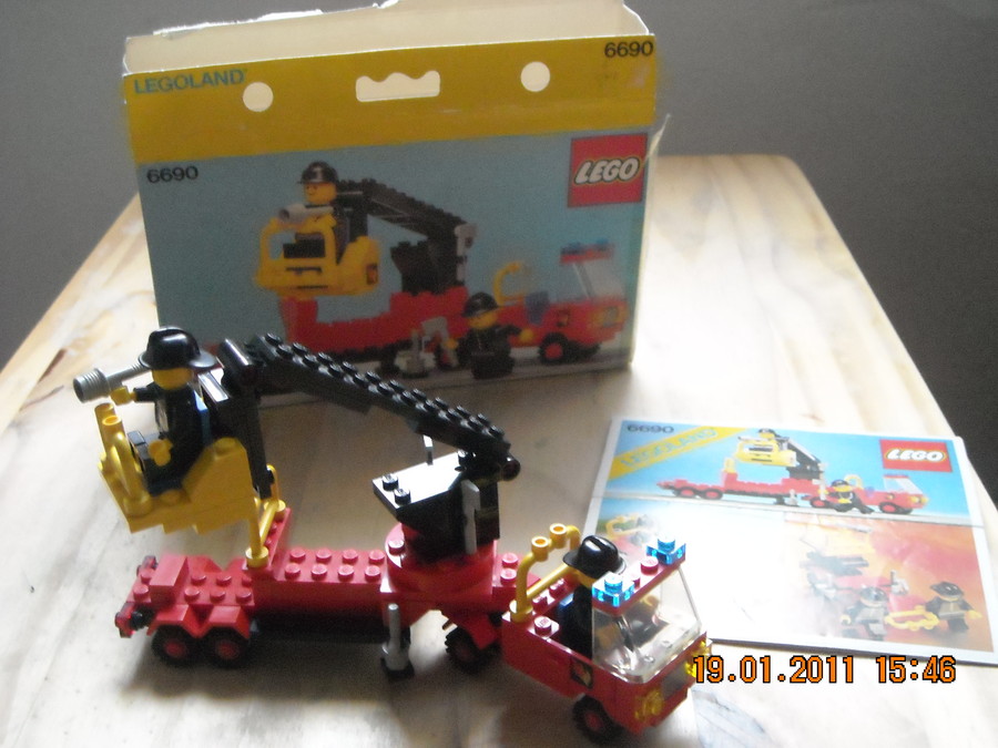 LEGO City Snorkel Pumper 1980