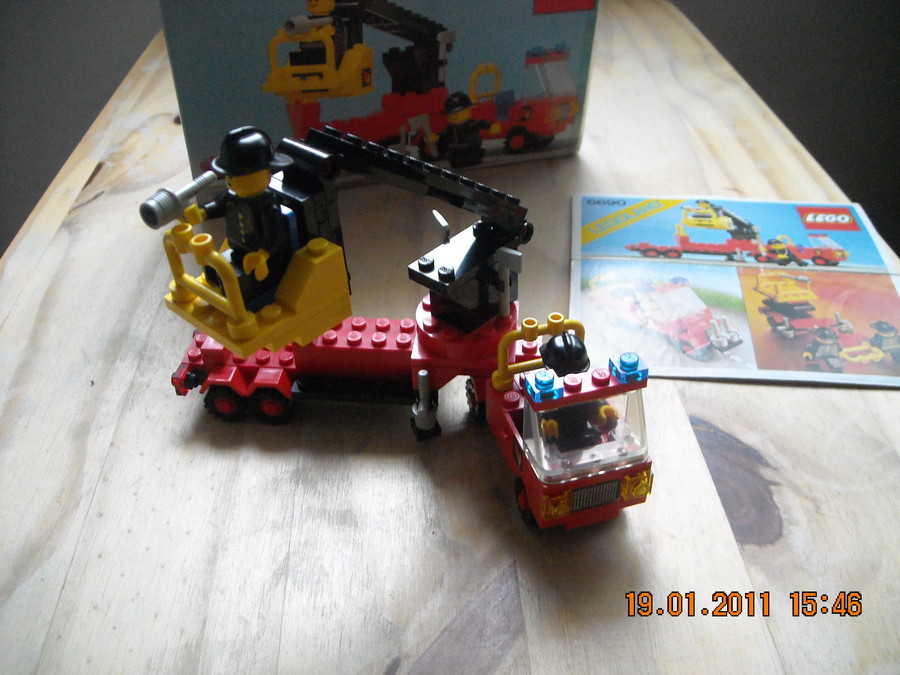 LEGO City Snorkel Pumper 1980