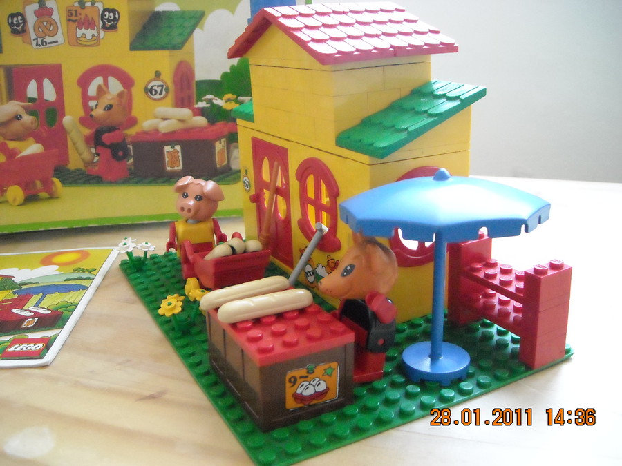 LEGO Fabuland  3667 Bakery  készletet 1982