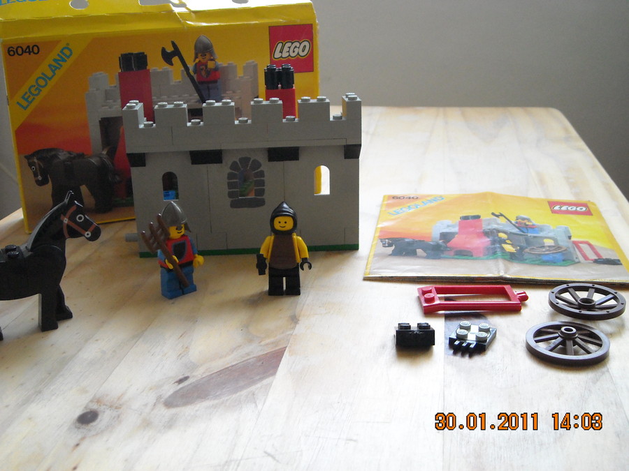 LEGO Castle  6040 Blacksmith Shop   1984