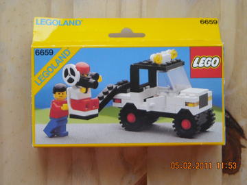 LEGO  City 6659  TV Camera Crew  1986