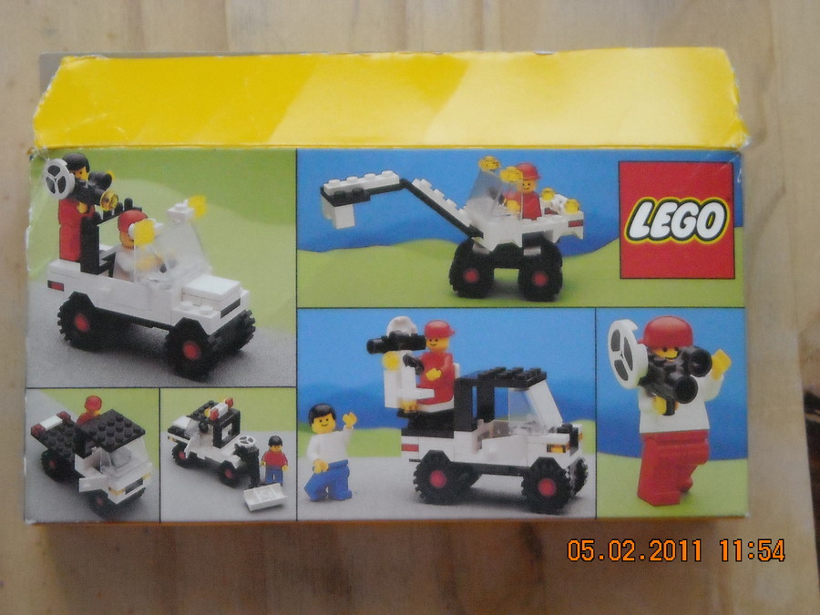 LEGO  City 6659  TV Camera Crew  1986
