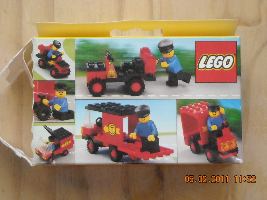 LEGO  City  6624  Delivery Van   1983