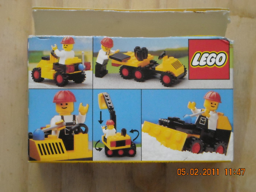 LEGO  City  6631  Steam Shovel  1985