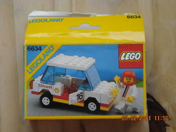 LEGO  City  6634  Stock Car  1986