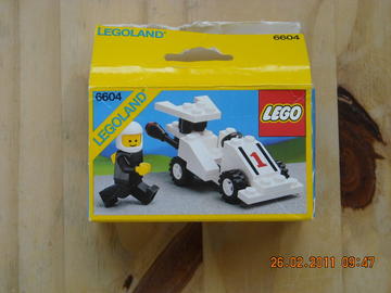 LEGO  City  6604  Formula-1 Racer  1985