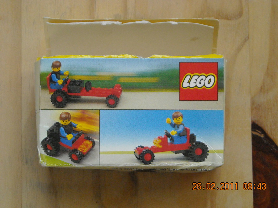 LEGO  City  6608 Tractor  1982