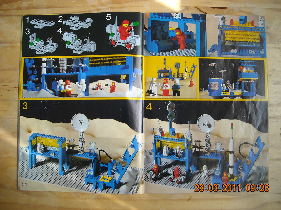 LEGO  Idea Book  6000 Legoland  1980