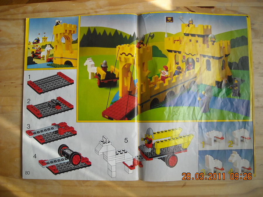 LEGO  Idea Book  6000 Legoland  1980