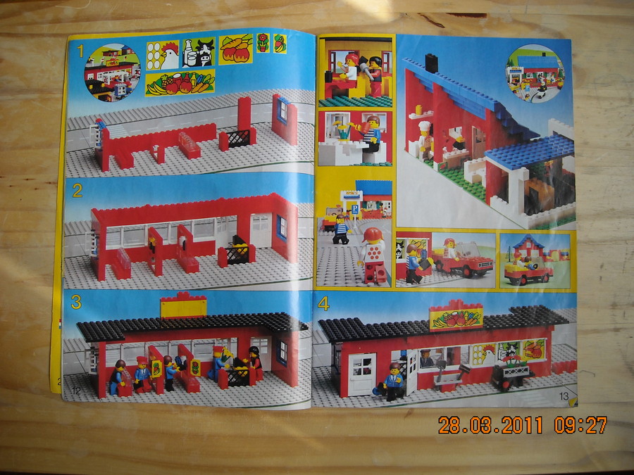 LEGO  Idea Book  6000 Legoland  1980