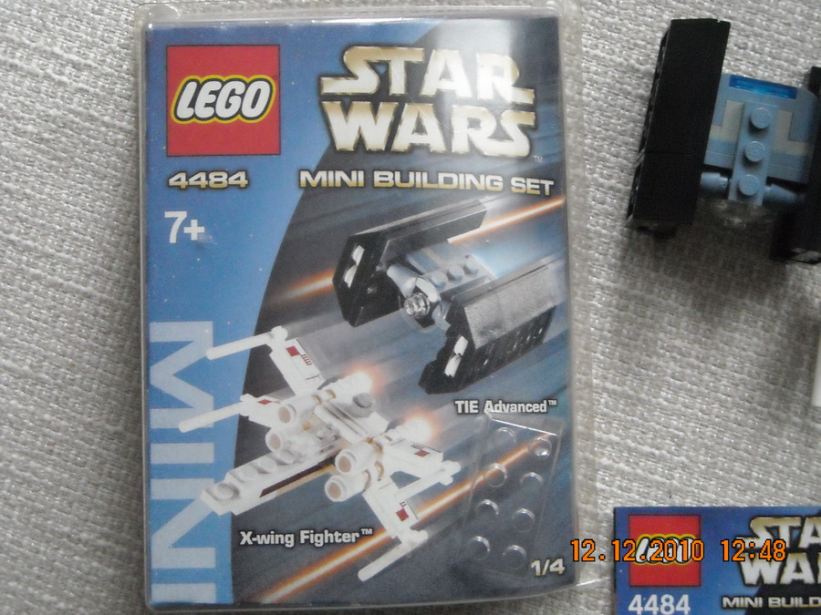 Lego 4484 Star Wars Mini-X-wing Fighter & TIE Advanced 2003