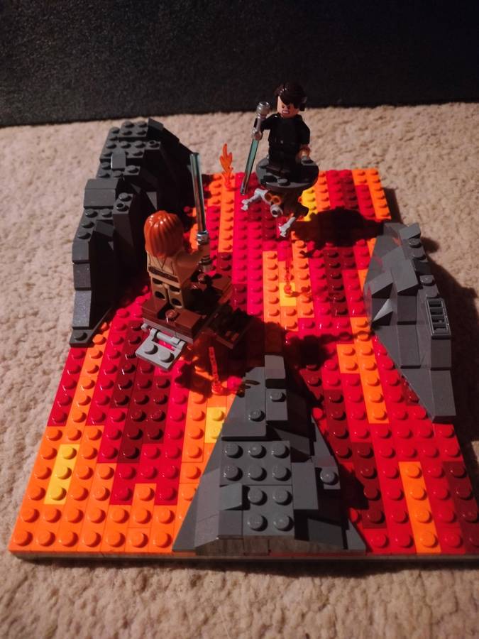 Anakin és Obi-Wan csatája a Mustafaron