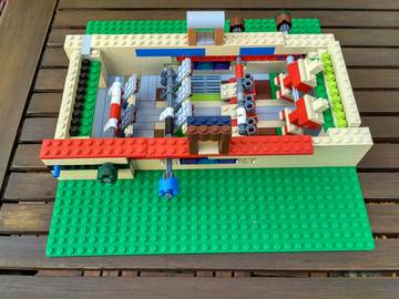 Lego csocsó - mini asztali foci