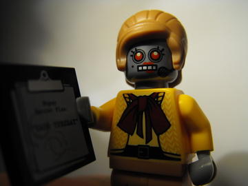 Lego Movie zombi lány