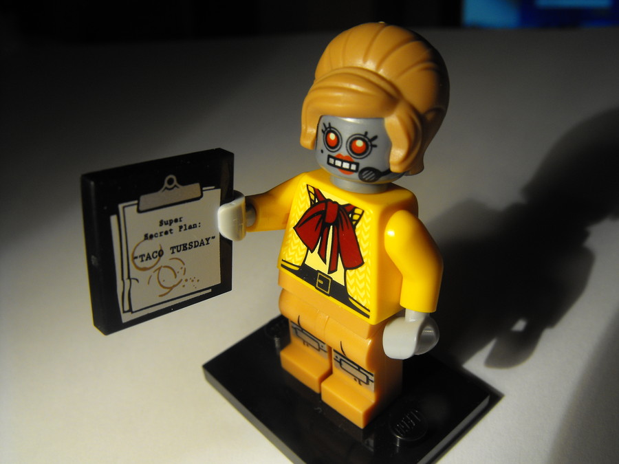 Lego Movie zombi lány