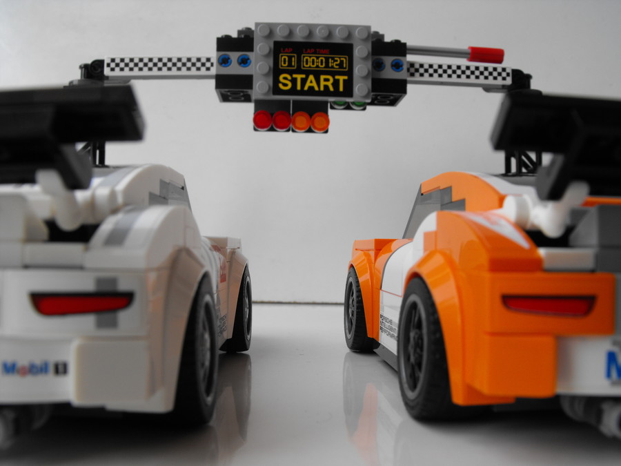 Porsche 911 GT célvonal