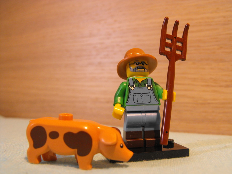 Farmer minifigura