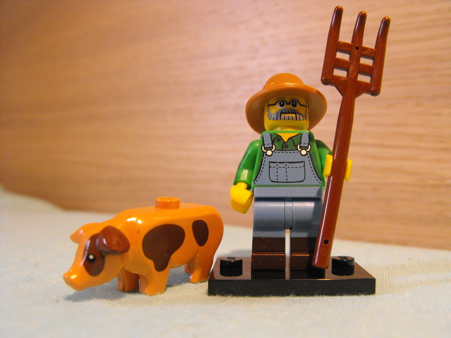 Farmer minifigura