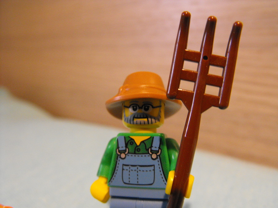 Farmer minifigura