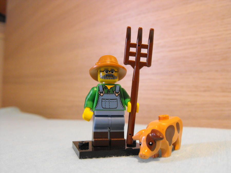 Farmer minifigura