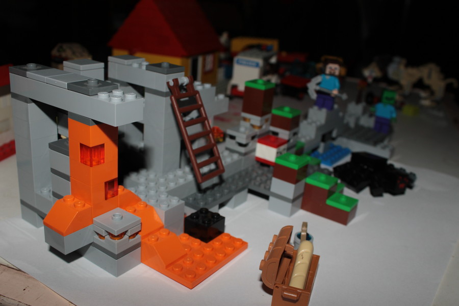 Minecraft-A barlang készlet épités