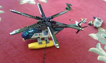 Lego city - Helikopteres üldözés