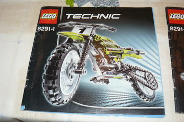  Technic Motorok III. - 8291 - Dirt Bike