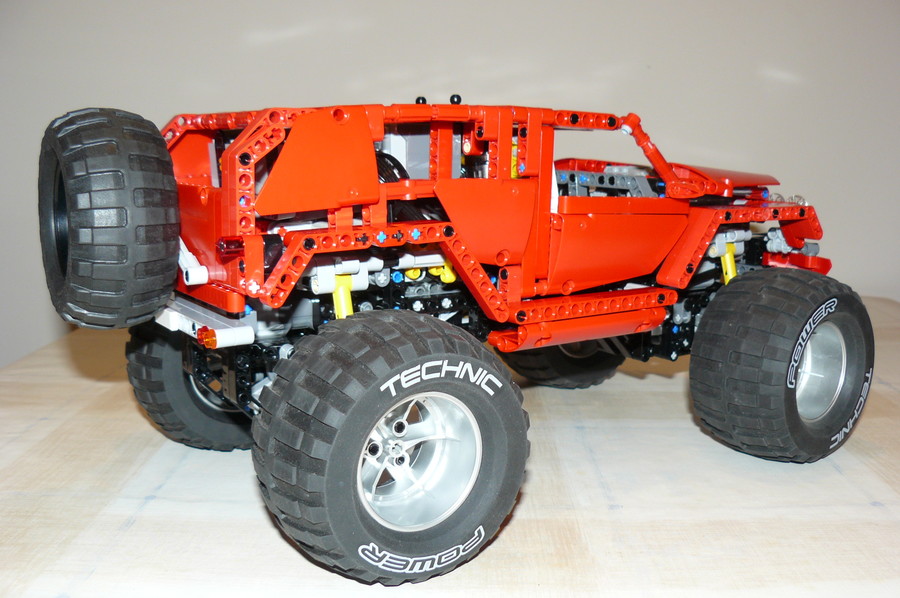 Technic 8297 Offroader 2014 Full PF Edition